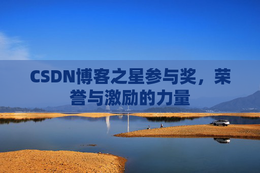CSDN博客之星参与奖，荣誉与激励的力量